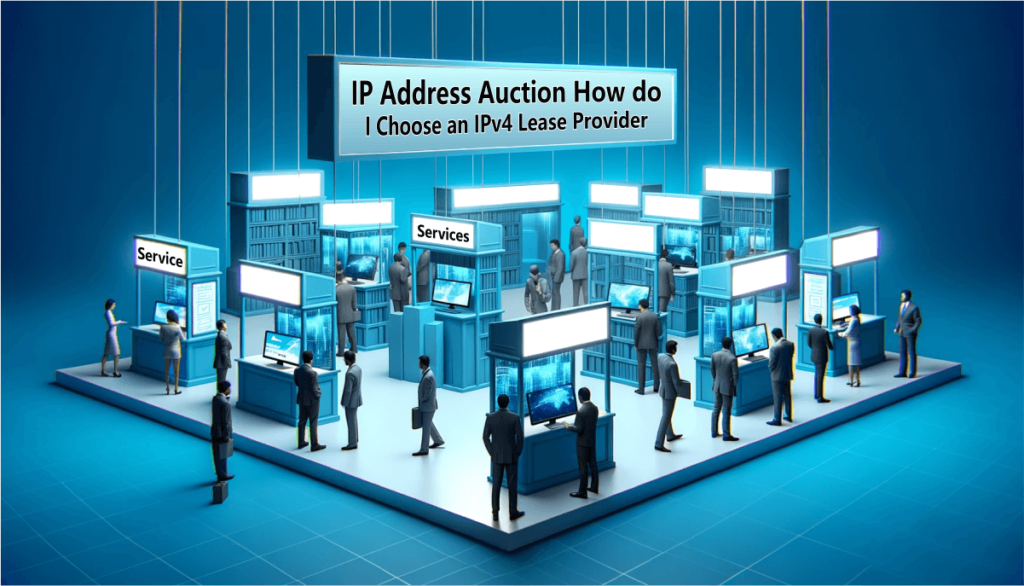 IP Address Auction How do I choose an IPv4 lease provider